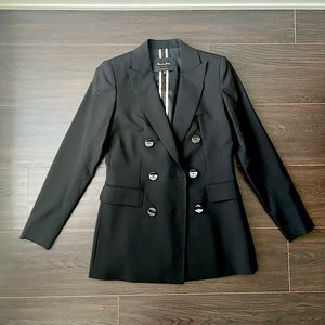 Wool Double Breasted Blazer